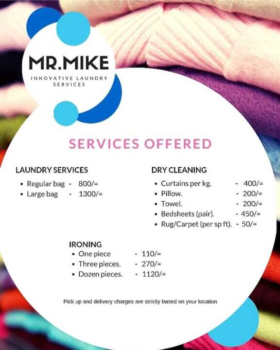 Mr Mike Laundry Services